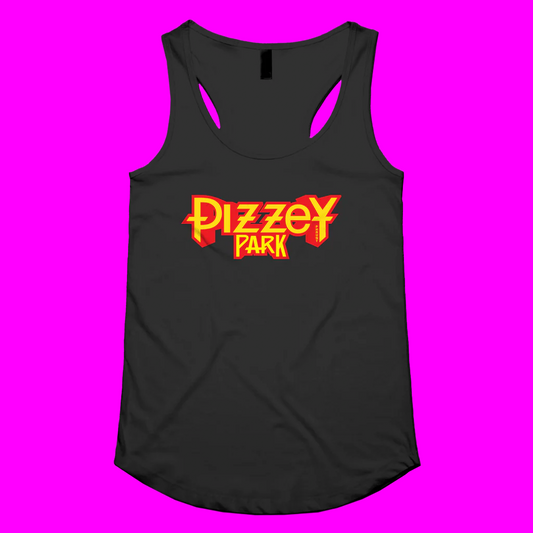 KLEARPIZZEY.png Womens Racerback Singlet