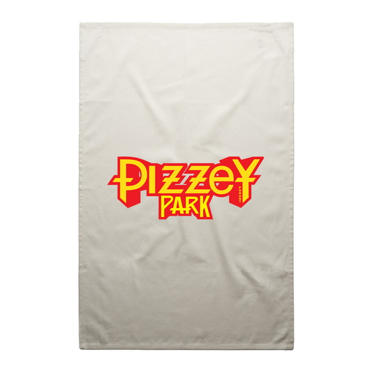 KLEARPIZZEY.png Tea Towel