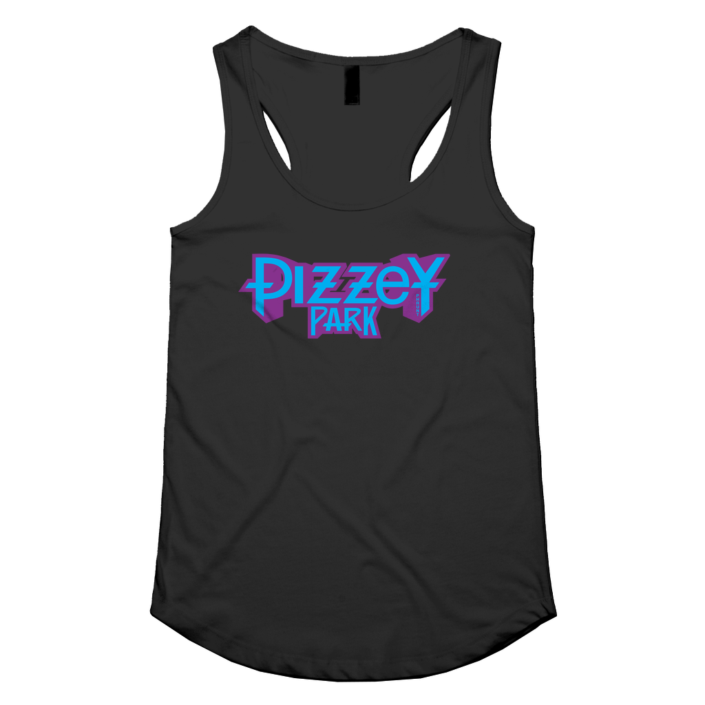 PIZZEY PARK BLUE Womens Racerback Singlet