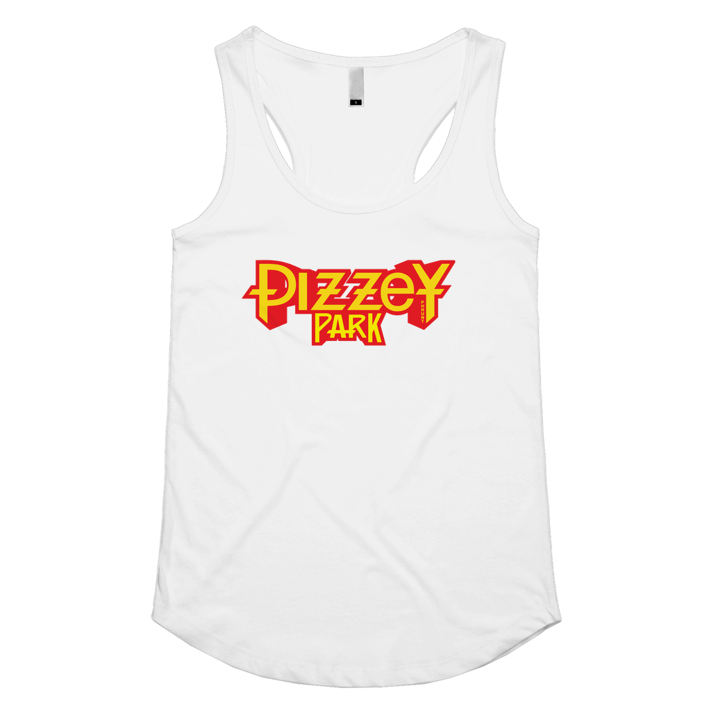 KLEARPIZZEY.png Womens Racerback Singlet